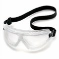 thumbnail image 2 of Gateway Safety 45080 Wheelz Stylish and Comfortable Safety Goggle, Clear Lens, Clear Frame, 2 of 3
