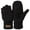 Black One Pairs, variant on COOPLUS Winter Mittens Fingerless Gloves Wool Knitted Warm Gloves Convertible Gloves Men and Women