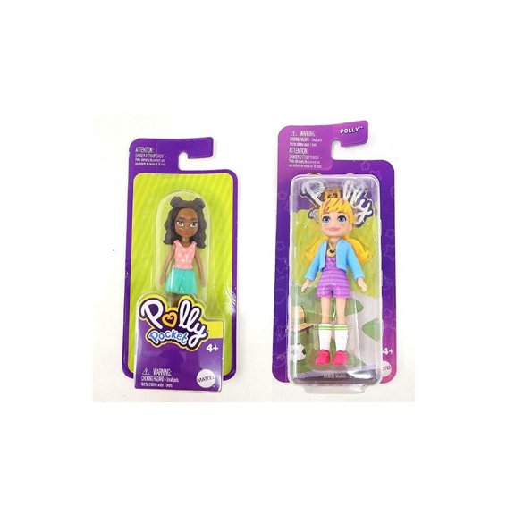 Bundle of 2 | Polly Pocket Impulse 3-inch Doll Collection | HHX87 & HKV76