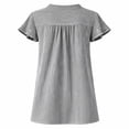 thumbnail image 2 of Blusa George para Mujer, Manga Corta Negro Talla Ch, 2 of 4