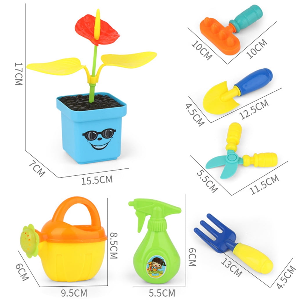 22PCS Kids Gardening Set Educational Planting Flowers Tool Pretend