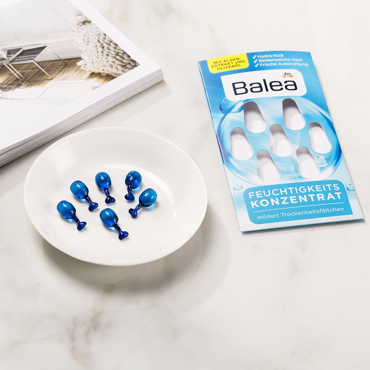 3 X Balea Moisture Concentrate Pack Of 3 X 7 Capsules For 21 Applications Walmart Com Walmart Com