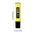 thumbnail image 3 of Digital PH Meter Water Testing High Accuracy Measuring Tool Portable PH Tester Universal Use Aquariums Pools And More, 3 of 6