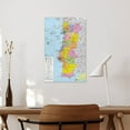thumbnail image 4 of Portugal Map Posters Posters Wall Art Painting Canvas Gift Living Room Prints Bedroom Decor Poster Artworks 24x36inch(60x90cm), 4 of 6
