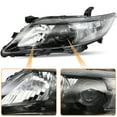 thumbnail image 3 of For Black 2010-2011 Toyota Camry Headlights Headlamp Lamp Left+Right Light 10-11, 3 of 4