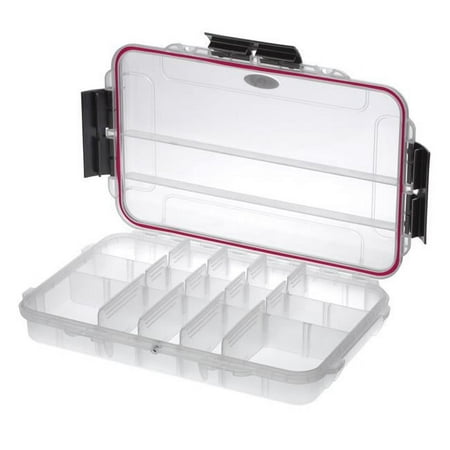 Plastica MAX003T Waterproof Tackle Box 13.77 x 9.05 x 2.32 H