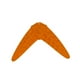 thumbnail image 1 of Juguete Boomerang Caucho Mordible Naranja Perro Fancy Pets Fancy Pets FL8515_NAR, 1 of 2