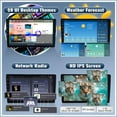 thumbnail image 6 of Gsuatey 4G+64G 8Core for Honda Odyssey 2005-2010 Android Car Radio Stereo Wireless Apple CarPlay Android Auto Mirror Link GPS Navigation Bluetooth 10.1” Touchscreen FM/RDS WiFi USB SWC, 6 of 8