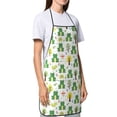 thumbnail image 4 of Pofeuu Funny Toad Print Aprons with Pockets, Cute Aprons for Kitchen, Cooking, Server, Barber, Chef Apron, 4 of 7