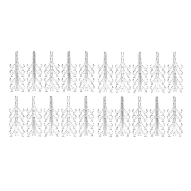 Paquete de 80 soportes de caballete de plástico para mostrar la imagen de un de 3 pulgadas