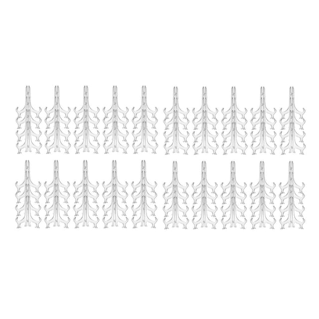 pieza 80 Soportes De Plástico Para Caballetes Para Mostrar La Imagen De De 3 Pulgadas