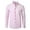 Pink, variant on JTieacloth Mens Button-Down Shirts Men's Dress Shirt Formal Stretch Wrinkle Frees Long Sleeve Slim Fit Button Down Shirts For Wedding Party Black
