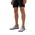 thumbnail image 3 of QWKLEAJ Striped Pattern Water Shoes for Women Men Quick-Dry Aqua Socks Swim Beach Barefoot | Yoga Exercise Wear Sport Accessories Pool Camping Must Haves River Hiking Youth Adult White 7, 3 of 6