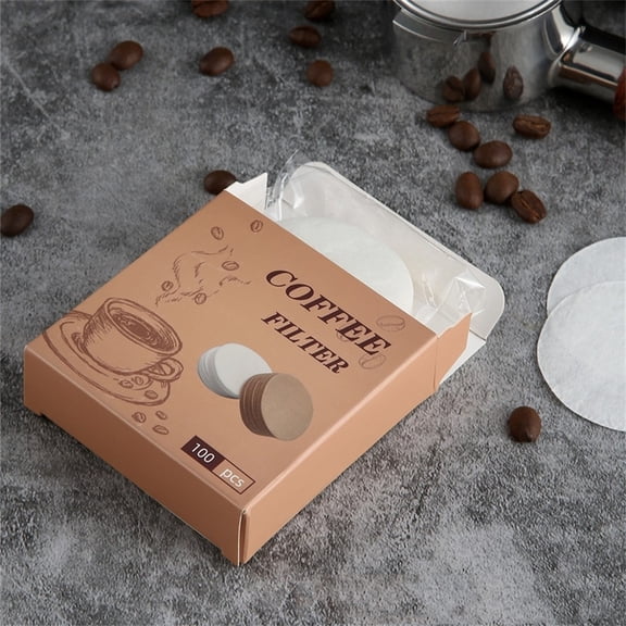 51 53 58Mm 100Pcs Coffee Filter Paper Powder Bowl Filters For Espresso Coffee 51Mm YIWEI