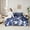 Deepblue White, variant on Homewish Pixel Camouflage 7pcs Bedding Comforter Set,Retro Camo Queen Bedding Sets,Black Green Queen Sheet Sets For Boy Teens,Super Cozy Room Decor Reversible