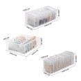thumbnail image 2 of fastboy Socks Underwear Storage Box Drawer Type Partition Bra Case Clothing Container Wardrobe Organizer 6 Grid+7 Grid+11 Grid, 2 of 7