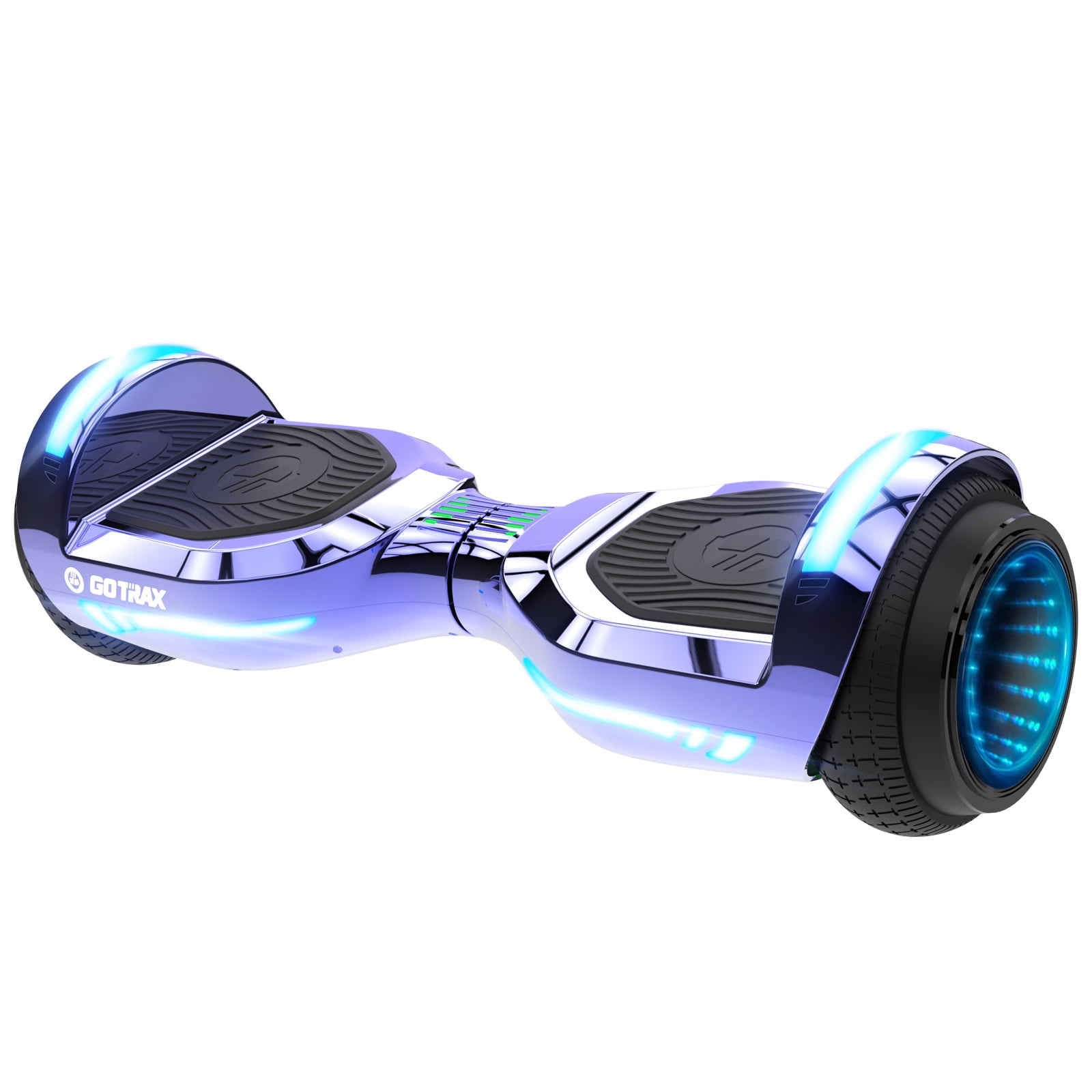 Gotrax GLIDE PRO Bluetooth Hoverboard, 6.5" Wheels and 7 Colors Lights Self Balancing Scooters 44-176lbs Kids Adults Silver - Walmart.com