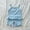 Blue, variant on Toddlers Outfits Sets for Graduation Girls Cute Korean Candy Camisole Shorts Two Casual Comfortable Child Apparel Kids Clothing Sets