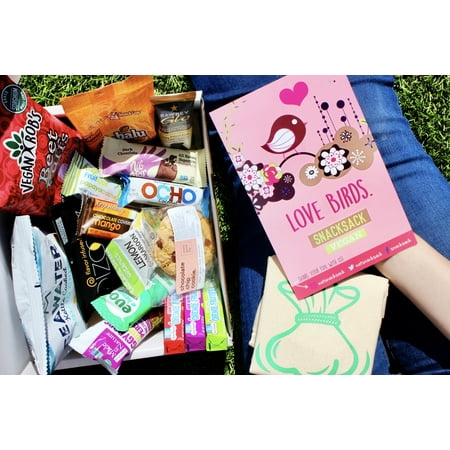 SnackSack "Vegan Delights" Snack Bundle, All Vegan Snacks Variety, 12 Ct