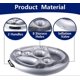 thumbnail image 4 of Inflatable Cup Holder, 8 Holes Pool Floating Bar, Pool Floating Tray, PVC Floating Beer Holder, Inflatable Spa Floating Bar Tray for Beach Water Fun T, 4 of 5