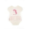 Bon Bebe Unicorn Baby Girl Bodysuit W/Pink Baby Tutu