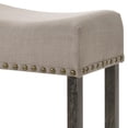 thumbnail image 5 of Nmkwnr Set of 2 Counter Height Padded Seat Stools for Living Room, Dining Room, 5 of 6