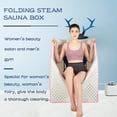 thumbnail image 5 of Mefine 2L Protable Sauna,Household Sauna Sweat Steamer Collapsible SPA Sauna Tent for Relaxation,Steam Generator&Chair Included, 5 of 8