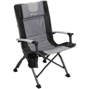 Coleman Ultimate Comfort Folding Sling Chair, Gray - Walmart.com