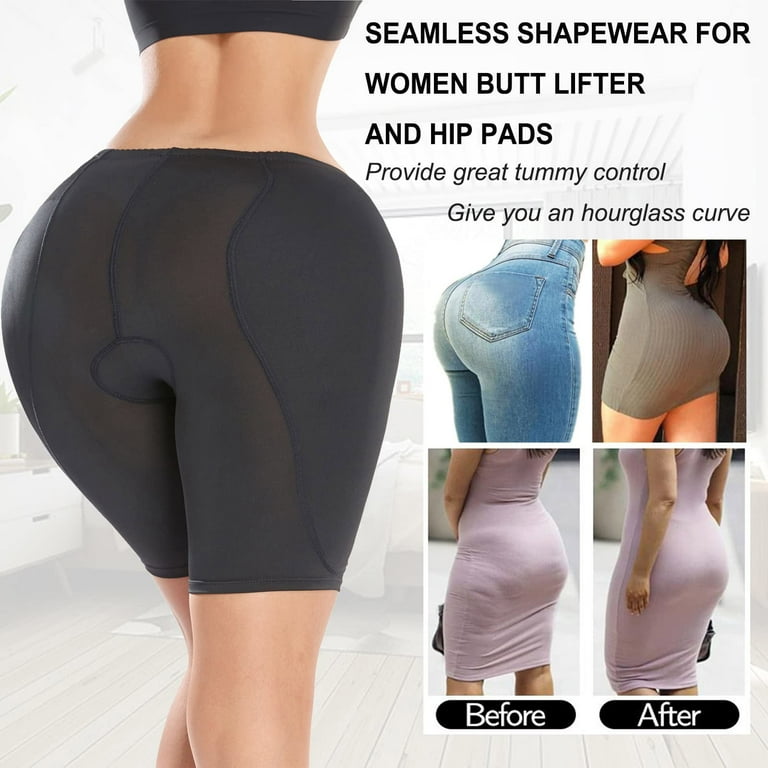 Lilvigor Butt Pads for Bigger Butt Hip Pads Hip Enhancer Upgraded Sponge  Padded Butt Lifter Panties Shapewear BBL Shorts for Women