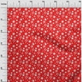 thumbnail image 2 of oneOone Velvet Red Fabric Merry Christmas Craft Projects Decor Fabric Printed By The Yard 58 Inch Wide-00Q, 2 of 5