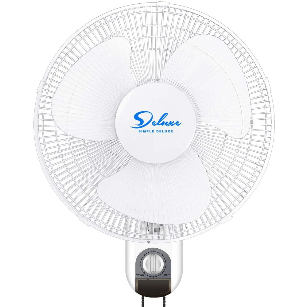 Simple Deluxe Digital Household Wall Mount Oscillating Fan 16