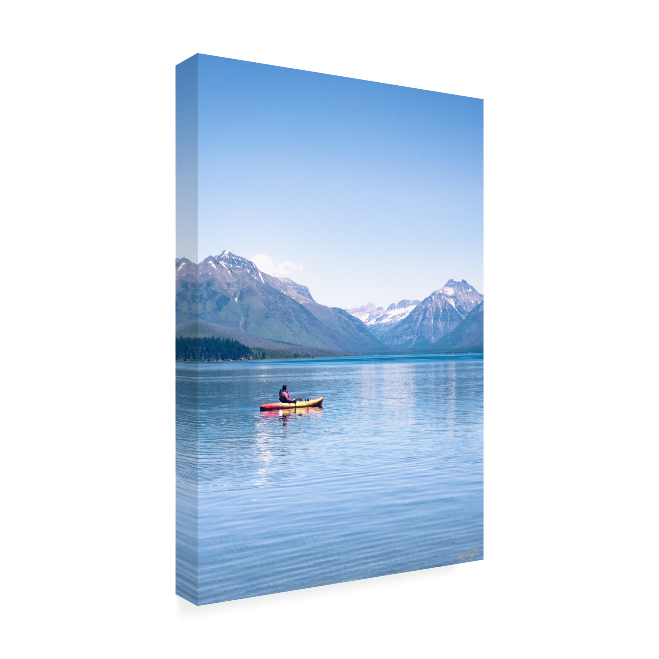 Canvas Wall Art - Life BeautifuLEE 'Stop to Look' Wall Art for Living Room, Bedroom, or Office Décor by Trademark Fine Art - 22 x 32 Inches