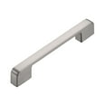 thumbnail image 3 of Utopia Alley 25pcs Marino Pull Handle - Decorative Cabinet Drop Pull Handles- Vintage Cabinet Hardware with Hand Finished Brushed Nickel - Metal Drawer Pull Handle, 5.0" Center to Center, 3 of 9