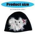 thumbnail image 5 of ZPAQI Knit Hat Beanies Pullover Warm Caps Knitted Hat Party Club Accessories, 5 of 19