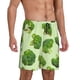 thumbnail image 2 of Fotbe Broccoli 3 Pantalones Cortos de Pijama para Hombre, Ropa de Dormir, Pantalones de Pijama Cortos para Hombre-Small, 2 of 6
