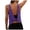 Purple, variant on vigerkar Open Back Workout Tops for Women Athletic Backless Tank Tops Sleeveless Running T Shirts Yoga Going Out Gym Clothes (Watermelon Red, S)