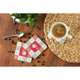 thumbnail image 4 of Puffer Fish Love Foam Coaster Set of 4 Red, 4 of 4