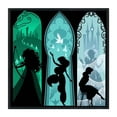 thumbnail image 2 of Cuadros Decorativos Punto de cruz completo silueta princesa Disney 11CT hilo de algodón DIY Kits contados Likrtyny embutido en tela, 2 of 9