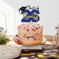 thumbnail image 4 of Decoración para tartas Goilpanitdia, clase 2026, graduación, azul/dorado, 4 of 7
