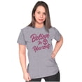 thumbnail image 3 of Cute Inspirational Motivation Alien Womens Fitted Plus Size Graphic Tee Brisco Brands 3X, 3 of 5