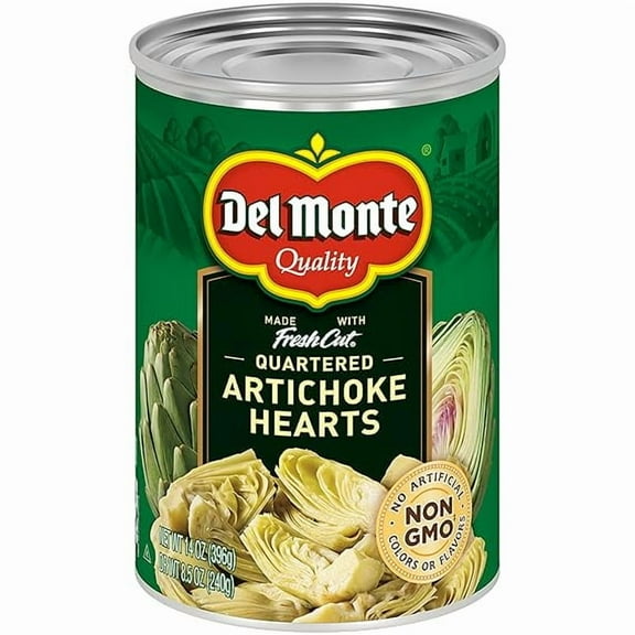 (Pack of 2) Del Monte Quartered Artichoke Hearts 14 oz. Can