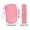 Pink, variant on Cable Organizer Bag, Electronics Travel Case with 2 Compartments, Travel Cord Organizer for Chargers, USB Cables, Headphones, Small Electronics Accessories Storage