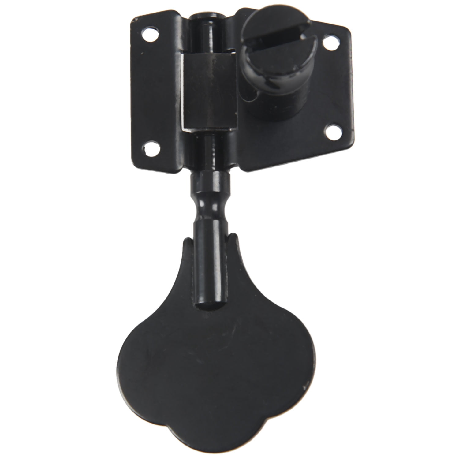 4Pcs Electric Tuner Peg Guitar Open Gear Tuning Pegs Machine Heads with 4 String Hardtail Bridge