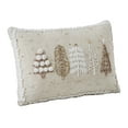 thumbnail image 2 of VHC Brands 5 Christmas Trees White Pillow 14x10, 2 of 6
