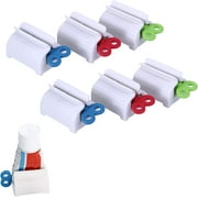 CamTom Toothpaste Squeezer Dispenser - 6 Pack for Tubes and Polygel Tubes