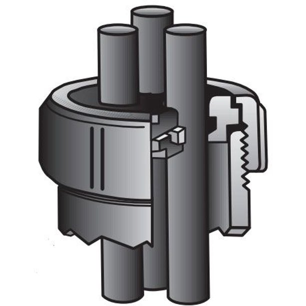 OzGedney KR600, 6"", Rigid Conduit Sealing Bushing, 1 pc