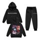 thumbnail image 1 of Kid Girl Pop Singer Hoodie Set,Crewneck Sweatshirt Pullover Long Sleeve Streetwear Fashion Clothes 120, 1 of 3