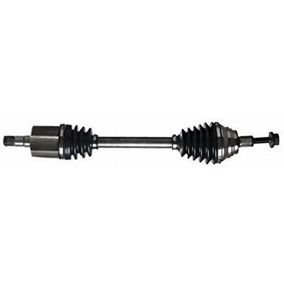 Front Left Driver Side CV Axle Assembly - Compatible with 2012 - 2014 Volkswagen Passat FWD 2.5L 5-Cylinder Automatic Transmission 2013