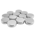 thumbnail image 1 of 12 x 50ml Aluminium Make up Pots 50ml Capacity Empty Small Cosmetic/Candle/Spice Pots Tins Jars, 1 of 5