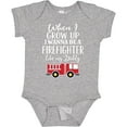 thumbnail image 3 of Inktastic Future Firefighter Like Daddy Boys Baby Bodysuit, 3 of 5